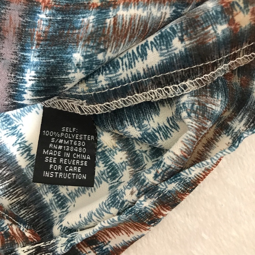 Anthropologie Maeve drapes plaid top - Picture 4 of 5
